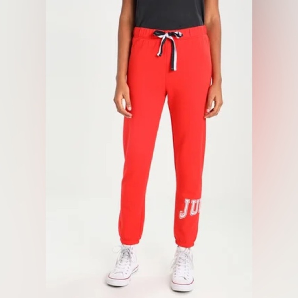 Juicy couture Women’s logo‎ drawstring Jogger Pants Casual Comfort red size XL